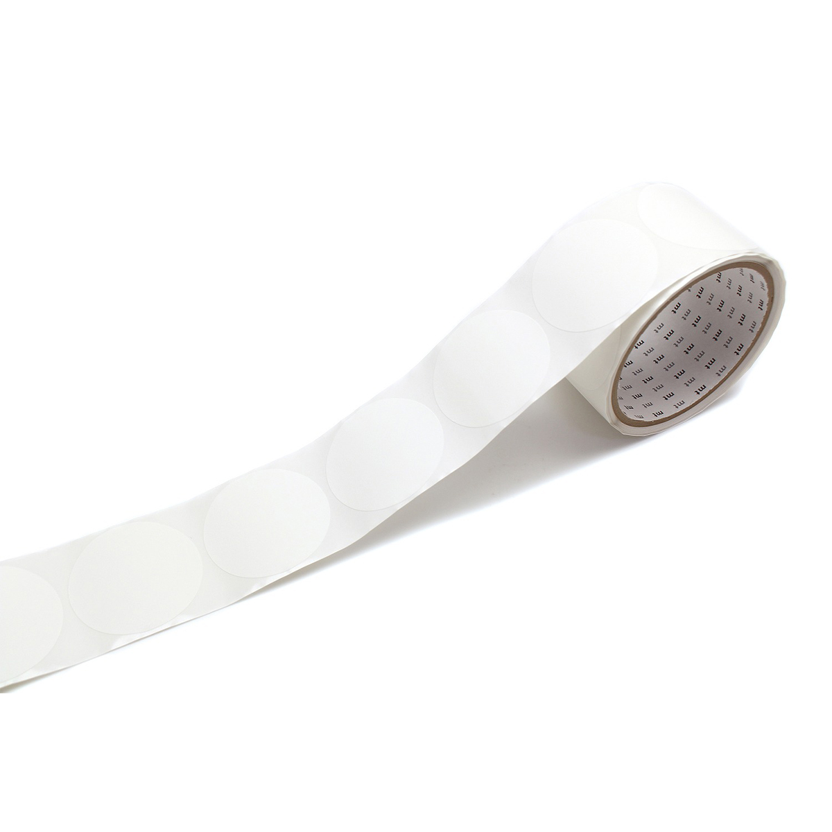 カモ井／マスキングテープ　丸シールロール１００　マットホワイト　ＭＴＳＥＡＲ０７