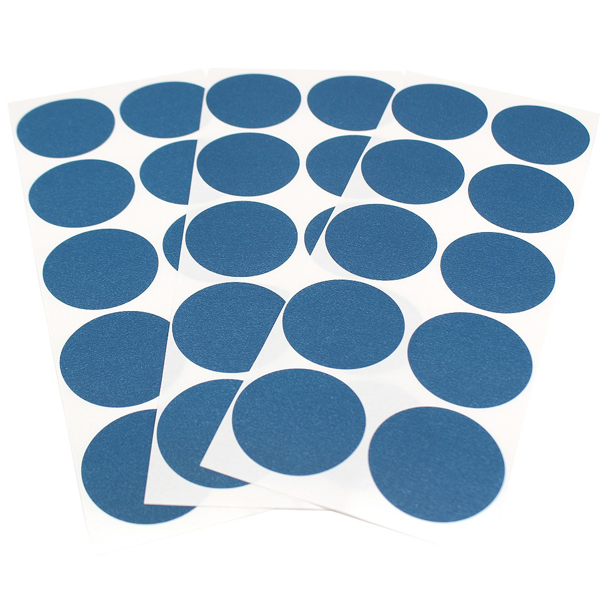 カモ井／マスキングテープ　丸シールシート３０　マットダックブルー　ＭＴＳＥＡＳ０５