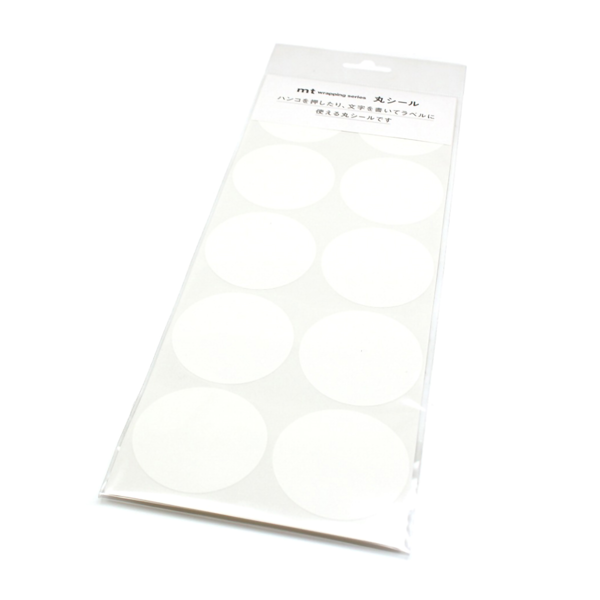 カモ井／マスキングテープ　丸シールシート３０　マットホワイト　ＭＴＳＥＡＳ０７
