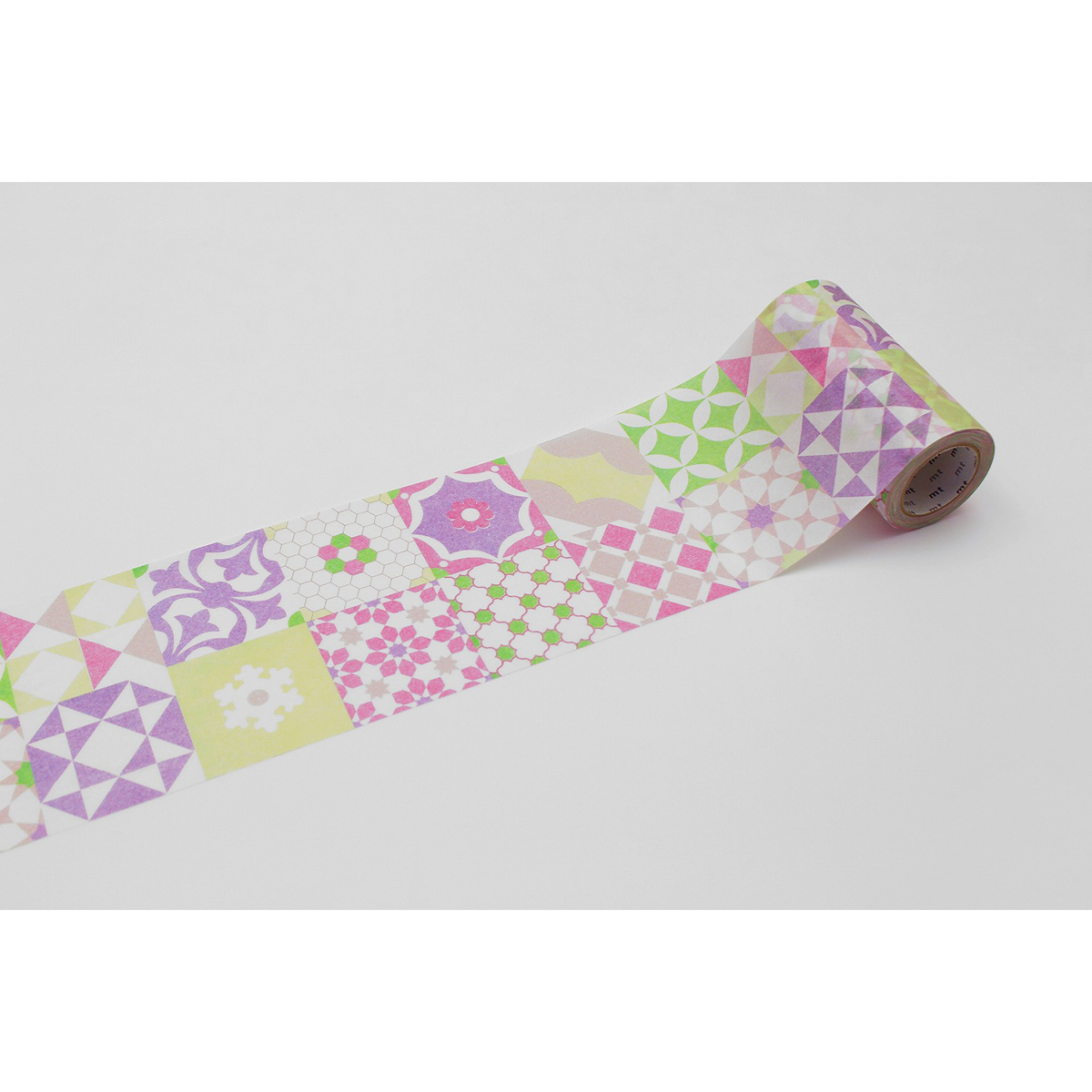 カモ井／マスキングテープ　ｍｔ　ｃａｓａ　厚口　タイル・パターン　ＭＴＣＡＳ０２０