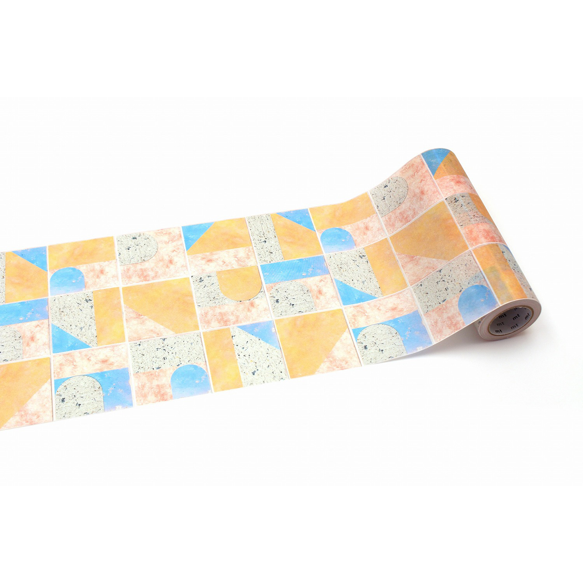 カモ井／マスキングテープ　ｍｔ　ｃａｓａ　厚口　図形タイル　ＭＴＣＡＳ０２８