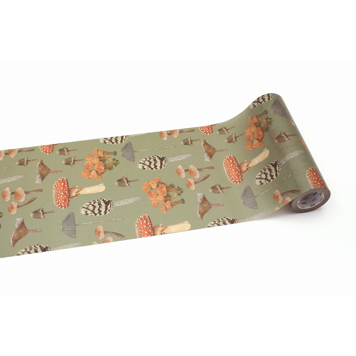 カモ井／マスキングテープ　ｍｔ　ｃａｓａ　厚口　きのこ　ＭＴＣＡＳ０３６