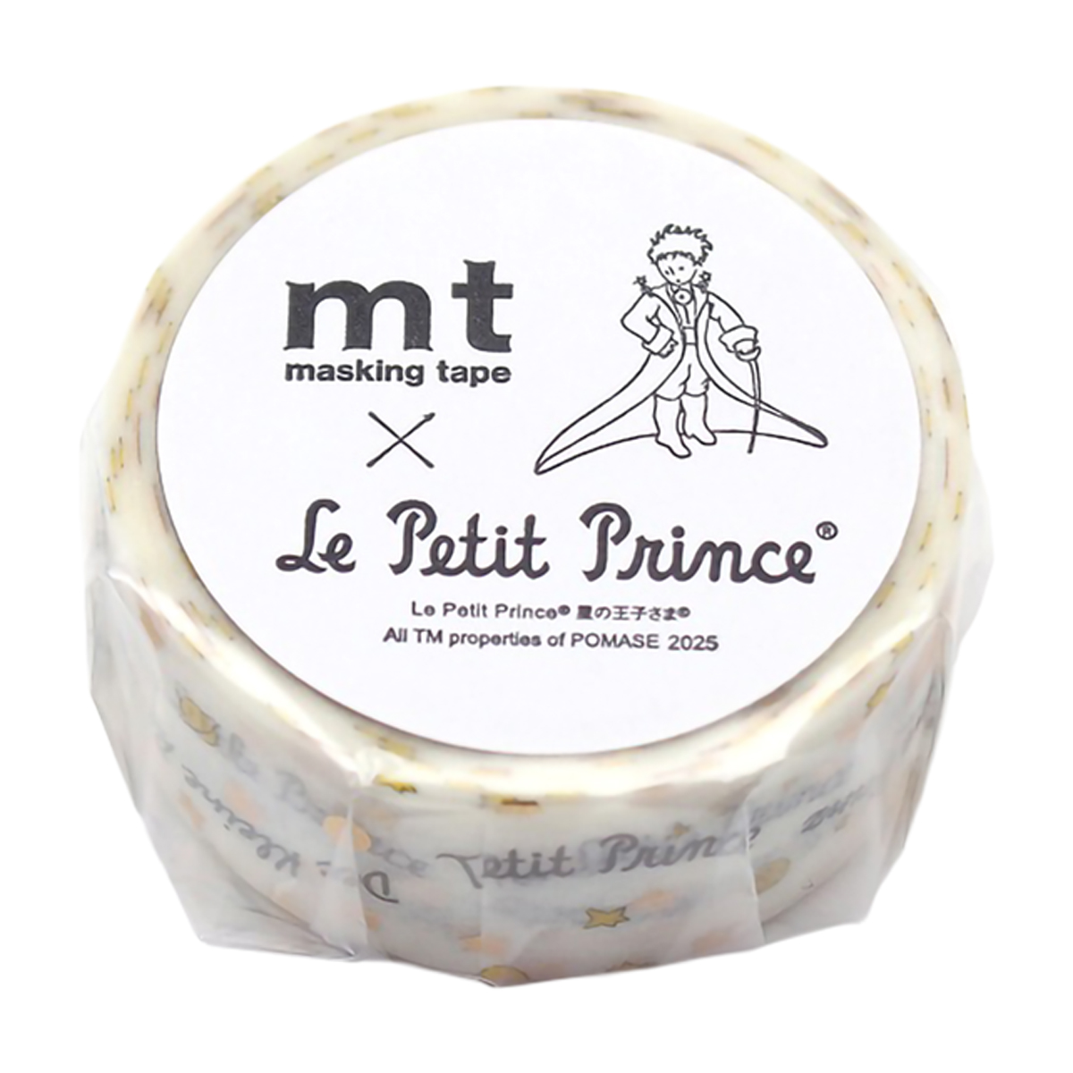 カモ井／マスキングテープ　星の王子さま　タイトル　ウェーブ　ＭＴＰＲＩＮ０４