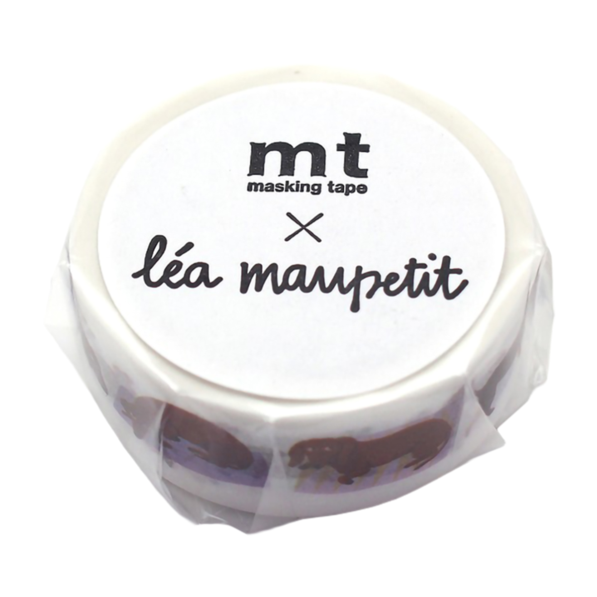 カモ井／マスキングテープ　レアモプチ　Ｓａｕｓａｇｅ　ｄｏｇ　ＭＴＬＥＡＭ０３