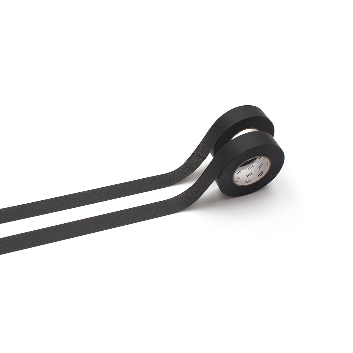 カモ井加工紙　カビ汚れ防止テープ　ブラック　１５ｍｍ幅　２巻　ＭＴＨＯＵ００３