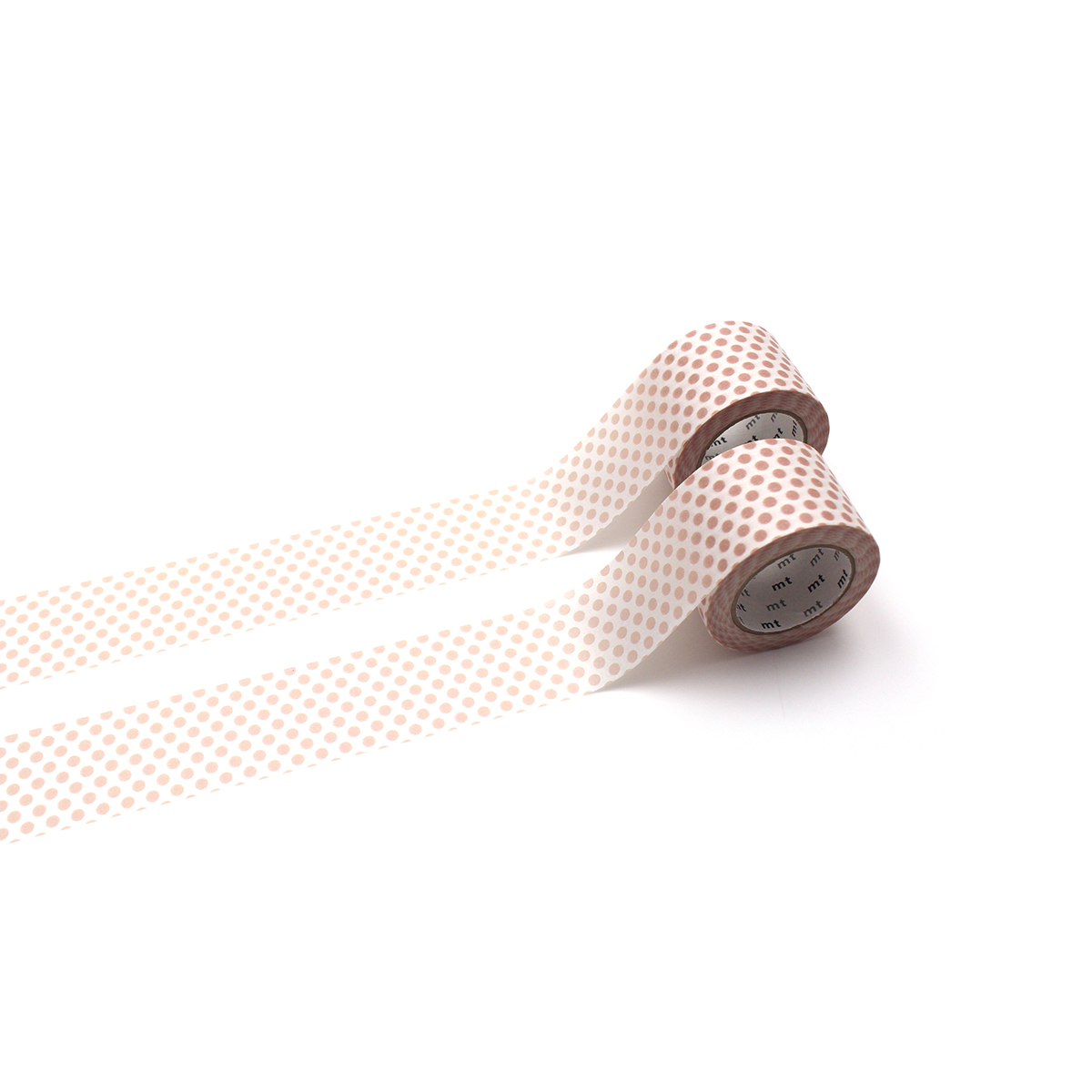 カモ井加工紙　カビ汚れ防止テープ　ベージュドット　３０ｍｍ幅　２巻　ＭＴＨＯＵ００４