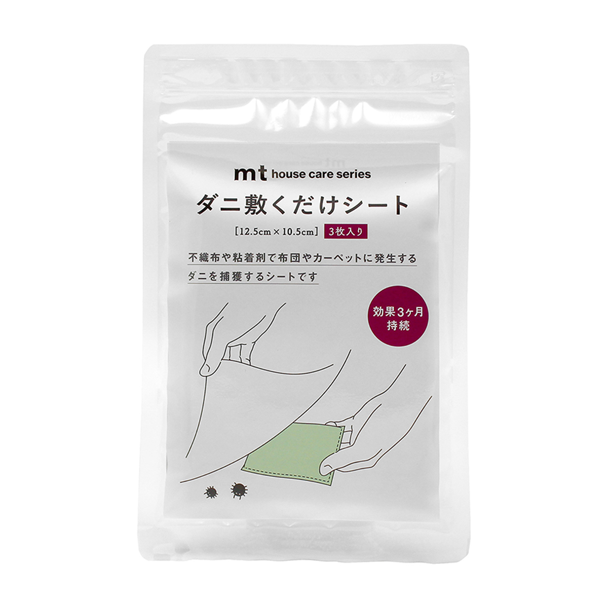 カモ井加工紙　ダニ敷くだけシート　３枚入　ＭＴＨＯＵ０１０