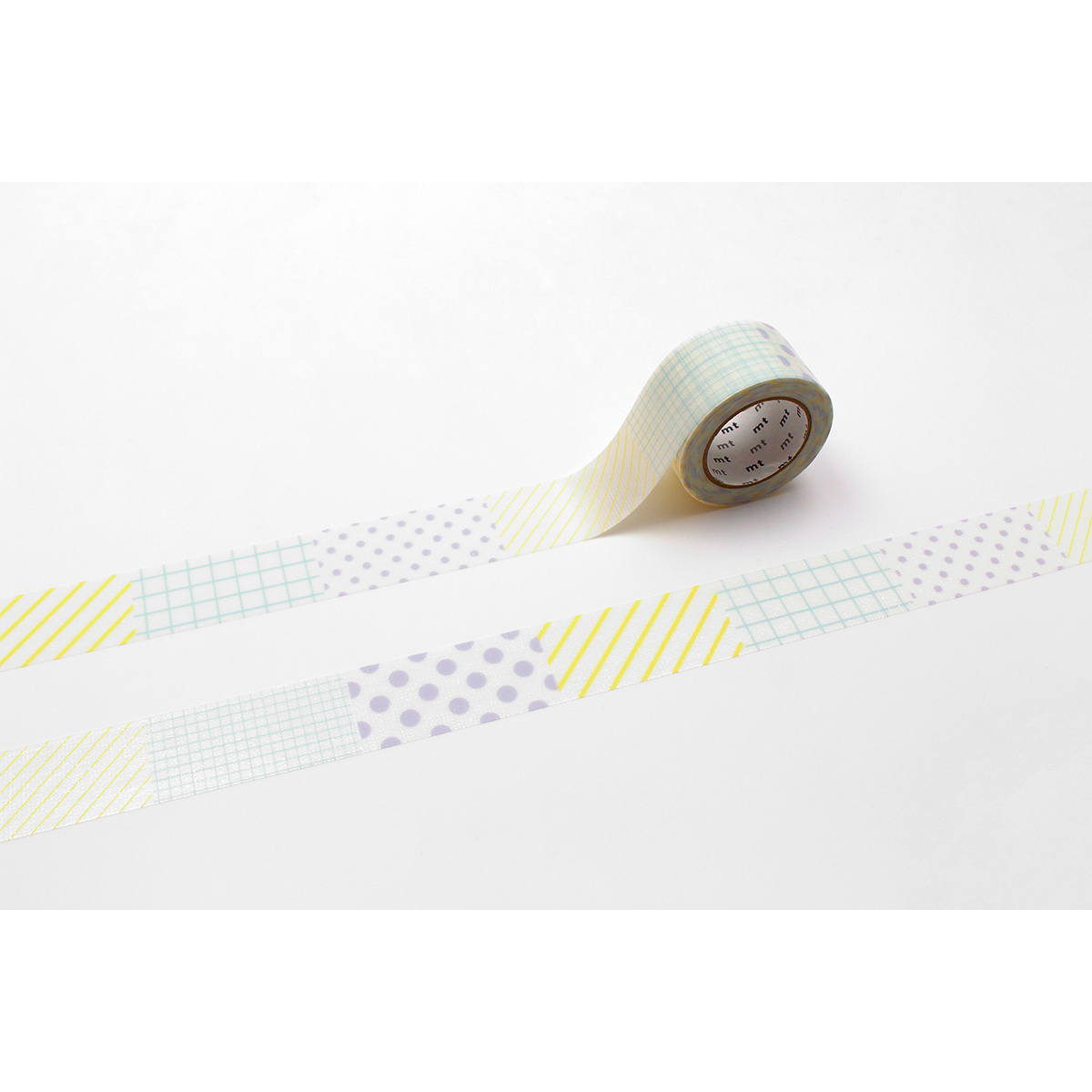 カモ井加工紙　キッチン用ラベルテープ　切り替え・ブルー　ＭＴＨＯＵ０１９