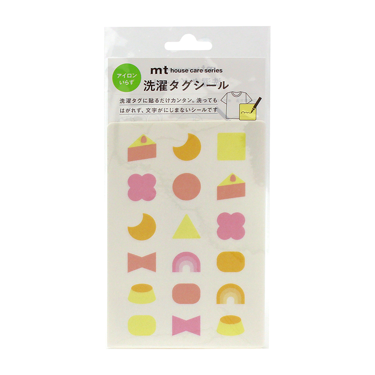 カモ井加工紙　洗濯タグシール　キッズ　モチーフＡ　３枚入　ＭＴ５１３