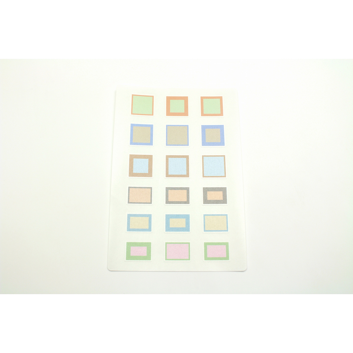 カモ井加工紙　洗濯タグシール　シニア　カラーフレーム　３枚入　ＭＴ５１７