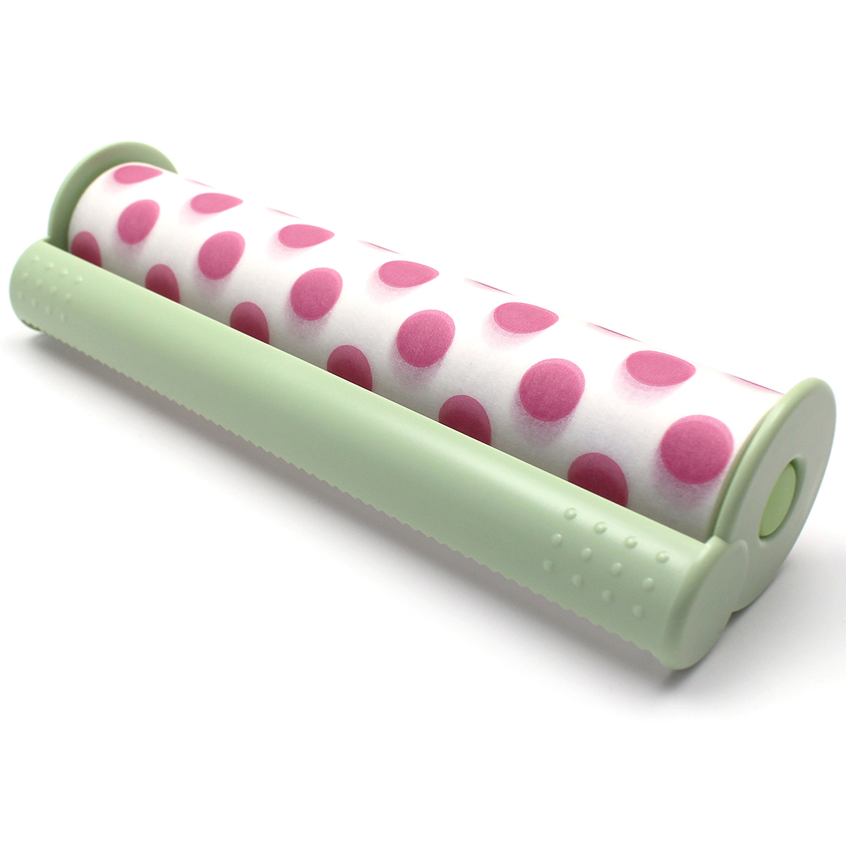 カモ井加工紙　ｍｔ　まもラップカッター　ライトグリーン×ドット・ピンク　ＭＴＭＷＲＰ０３