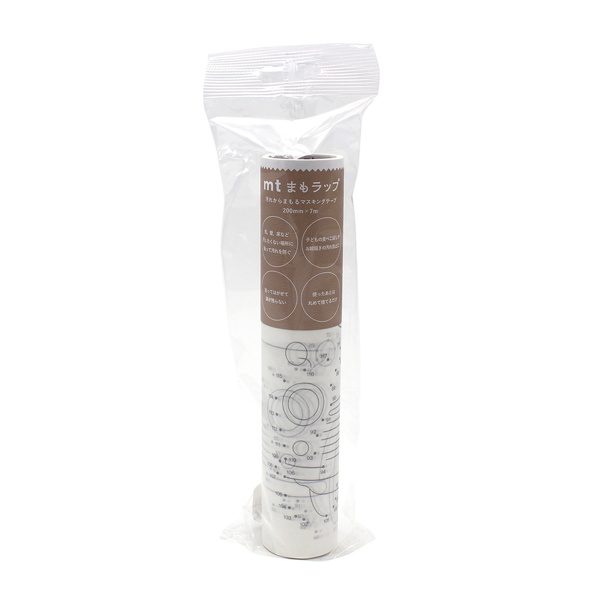 カモ井加工紙　ｍｔ　まもラップ　詰め替え用　点つなぎ　ＭＴＭＷＲＲ０６