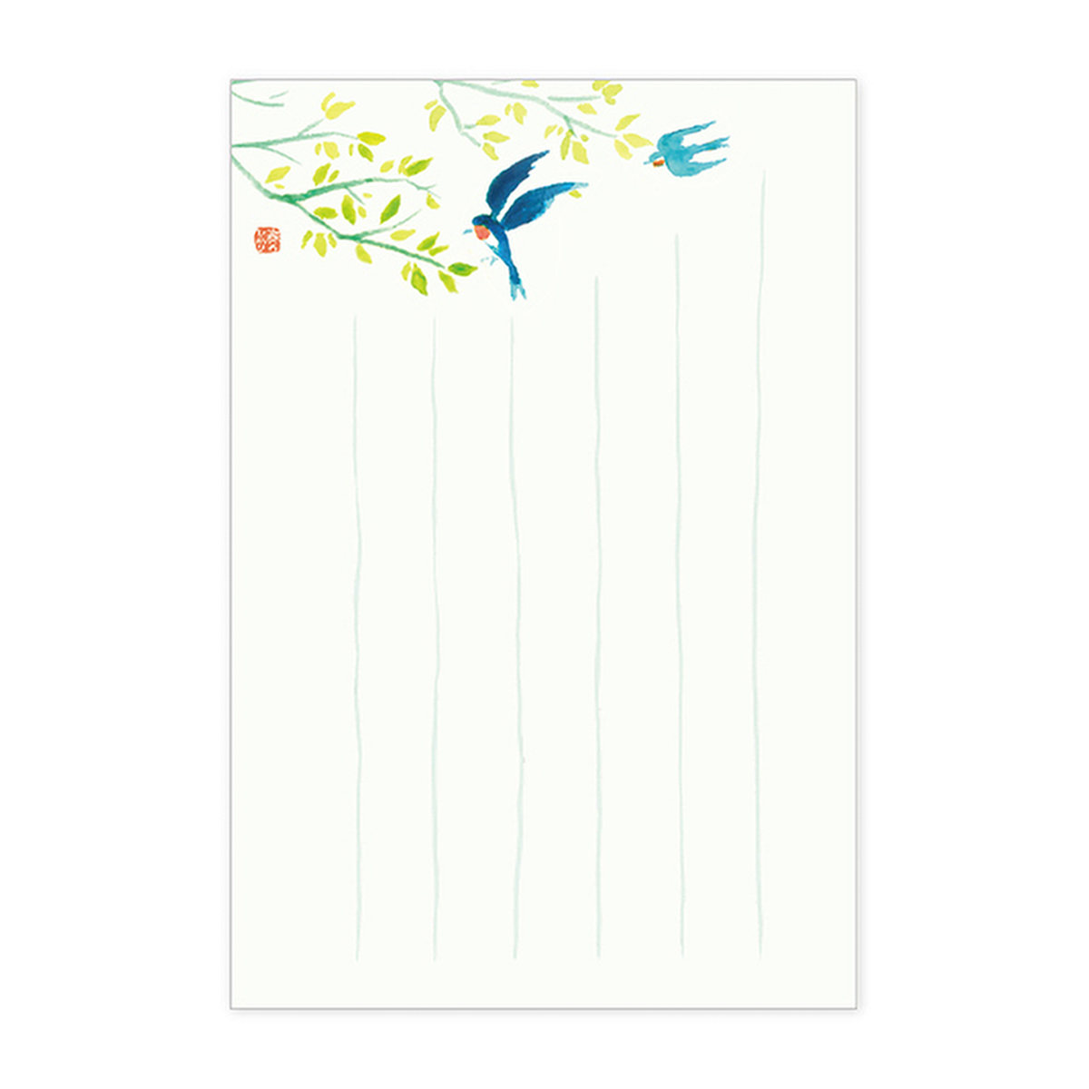 表現社　はがき　春のひかり　つばめ