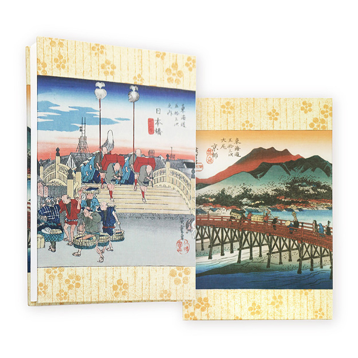 表現社　御朱印帳　広重　日本橋・三条大橋