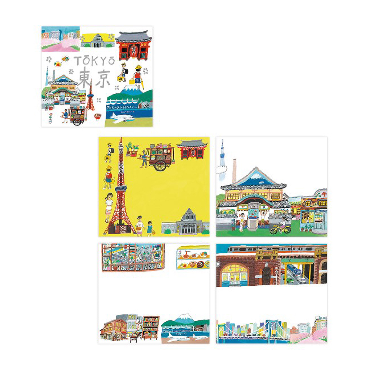 表現社　ブロックメモ　東京