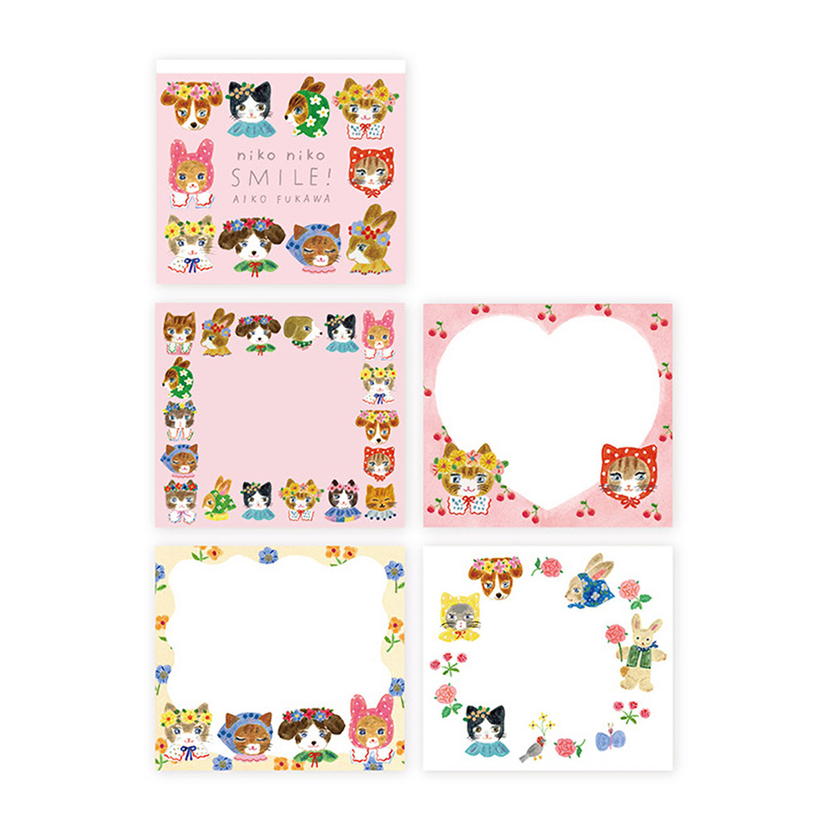 表現社　ブロックメモ　ｎｉｋｏｎｉｋｏ　ＳＭＩＬＥ！