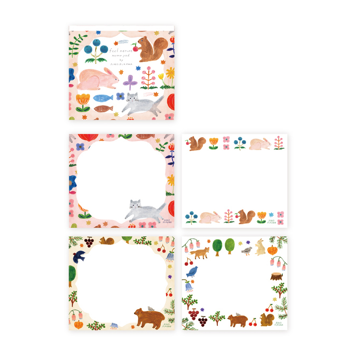 表現社　ブロックメモ　ｆｅｅｌ　ｎａｔｕｒｅ