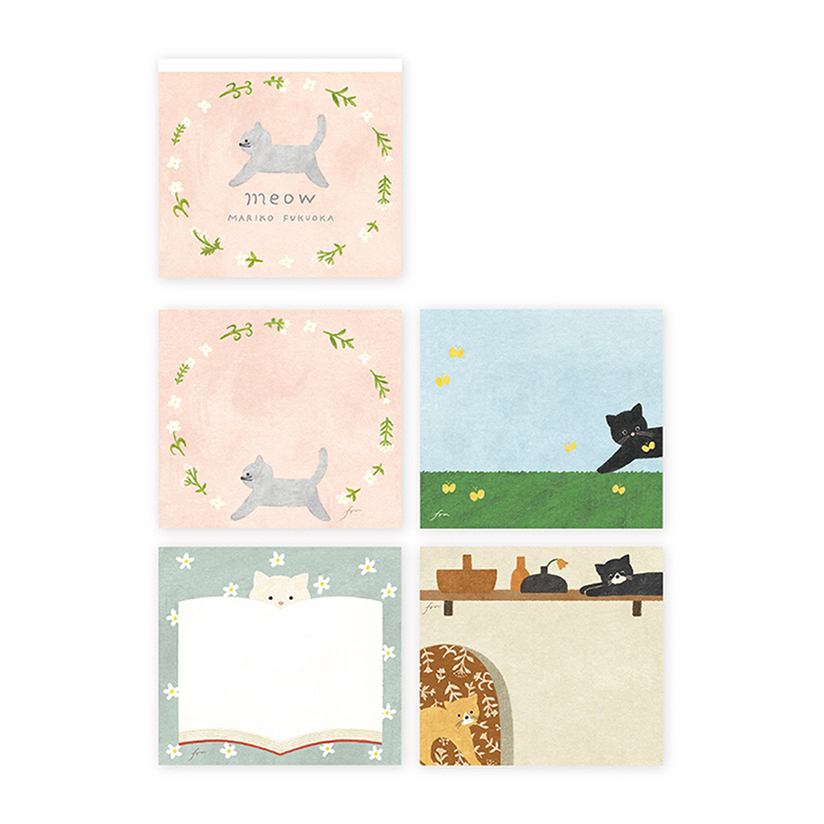 表現社　ブロックメモ　ｍｅｏｗ