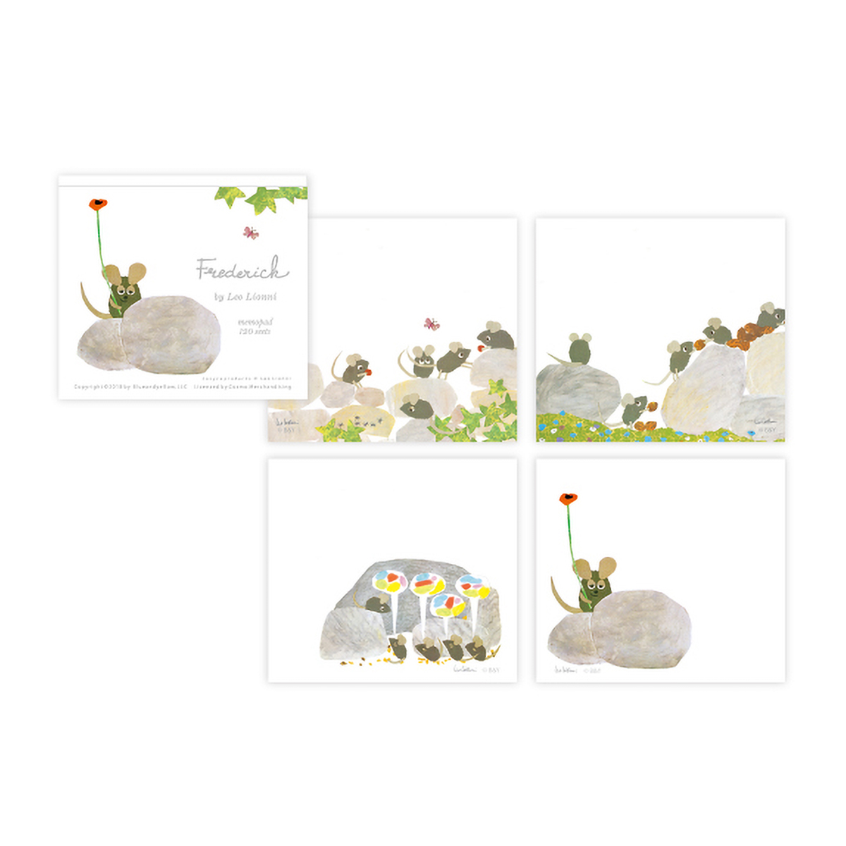 表現社　ブロックメモ　Ｆｒｅｄｅｒｉｃｋ