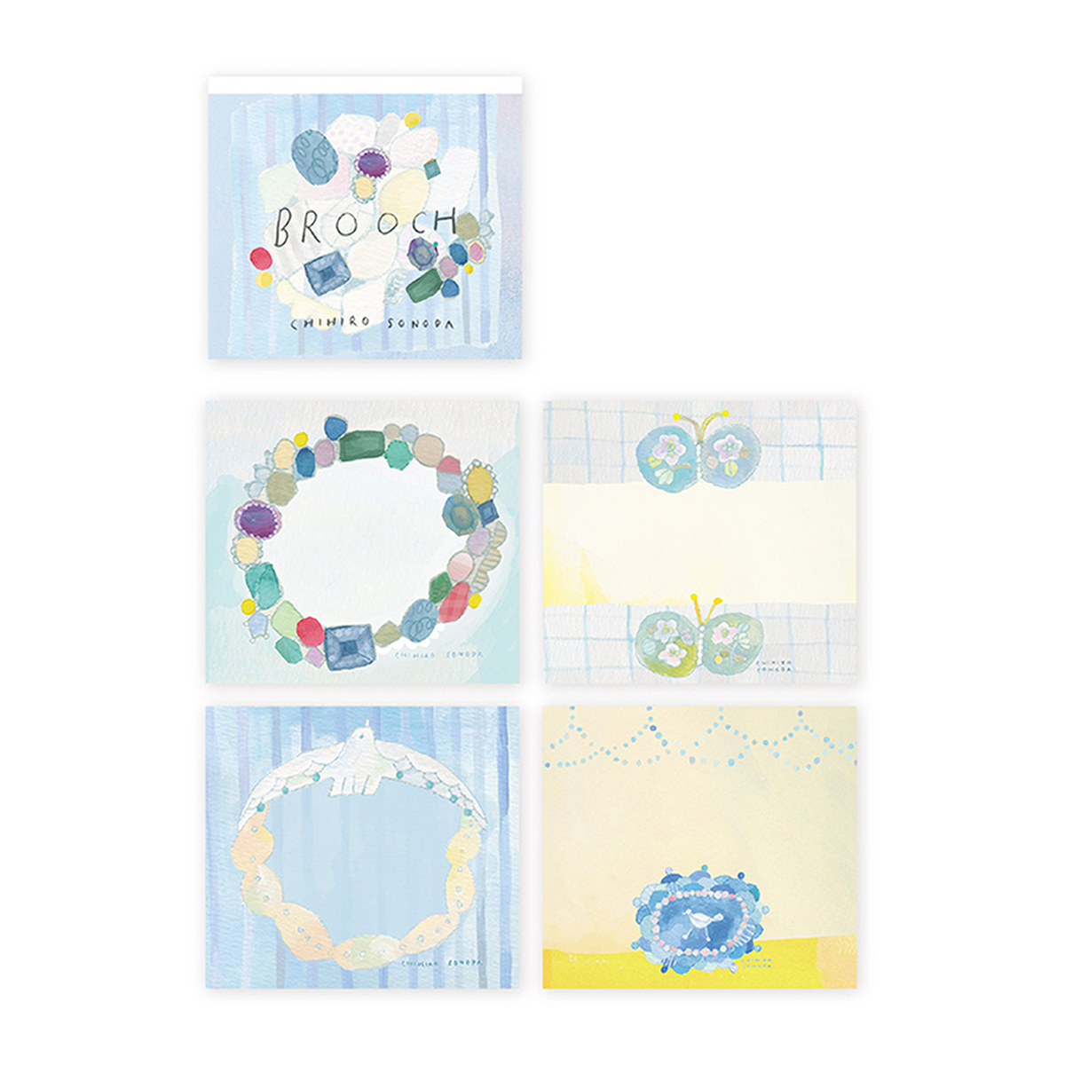 表現社　ブロックメモ　ＢＲＯＯＣＨ