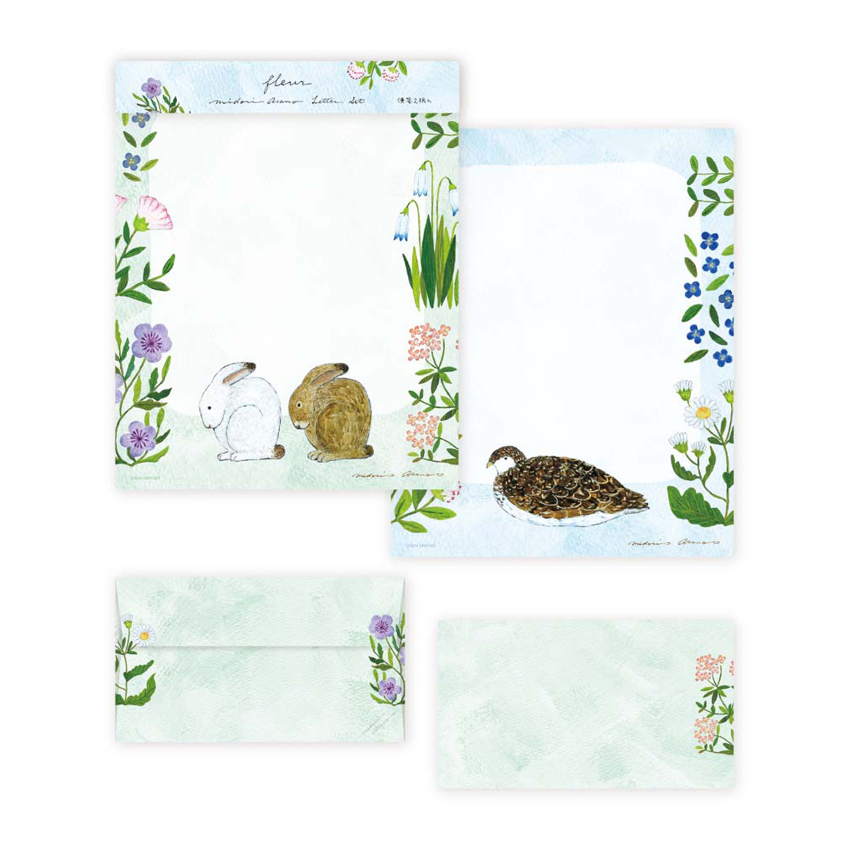 表現社　レターセット　ｆｌｅｕｒ