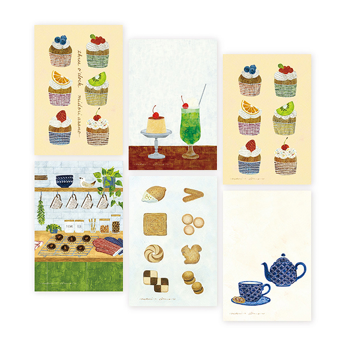 表現社　はがき箋　ｔｈｒｅｅ　ｏ’ｃｌｏｃｋ