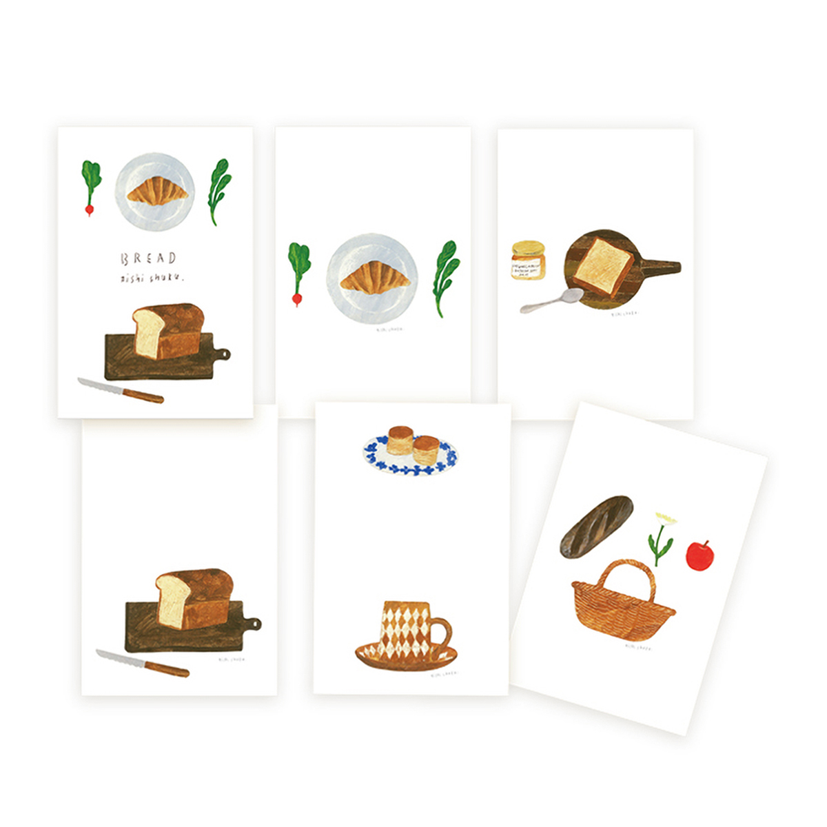 表現社　はがき箋　ＢＲＥＡＤ