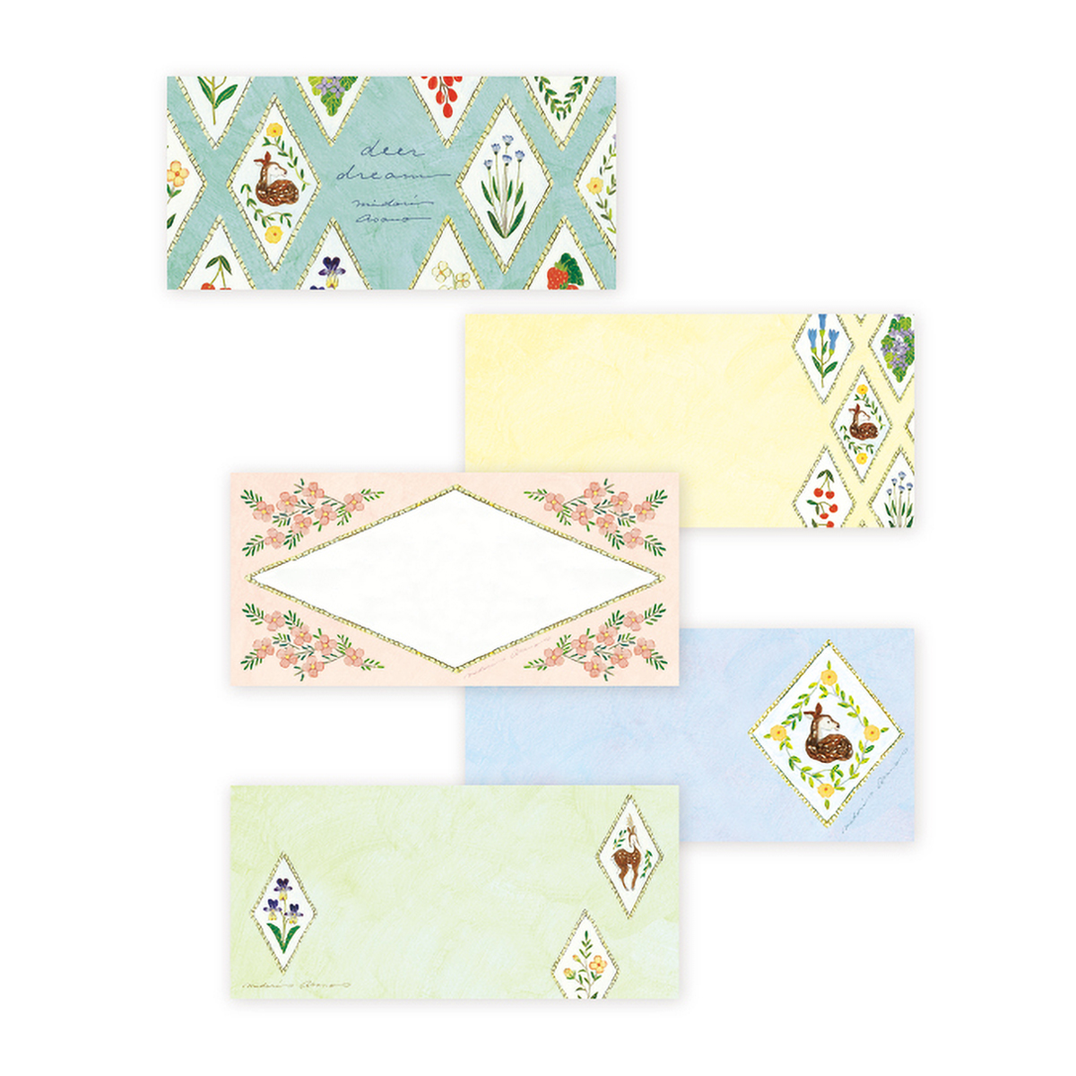 表現社　一筆箋　ｄｅｅｒ　ｄｒｅａｍ