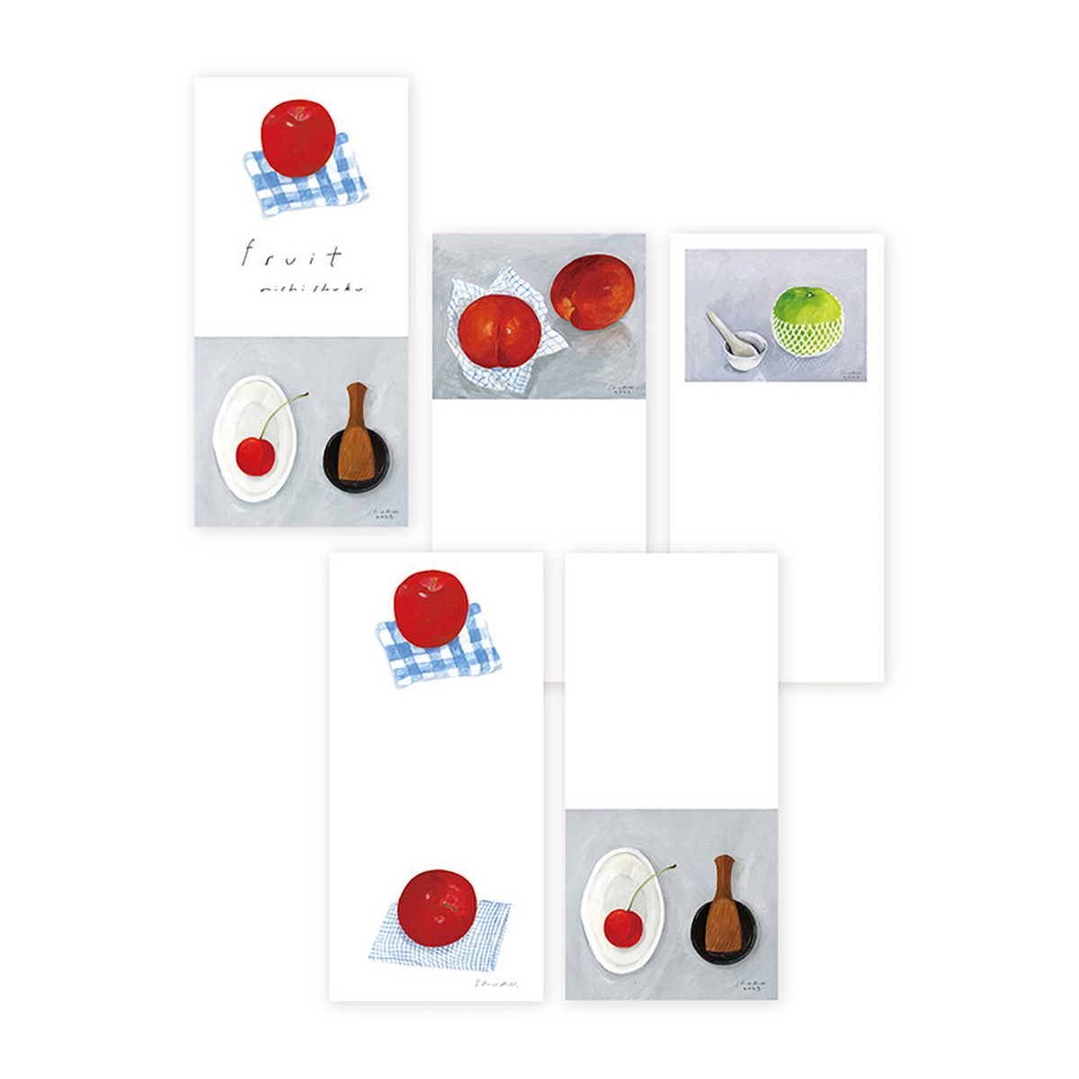 表現社　一筆箋　ｆｒｕｉｔ