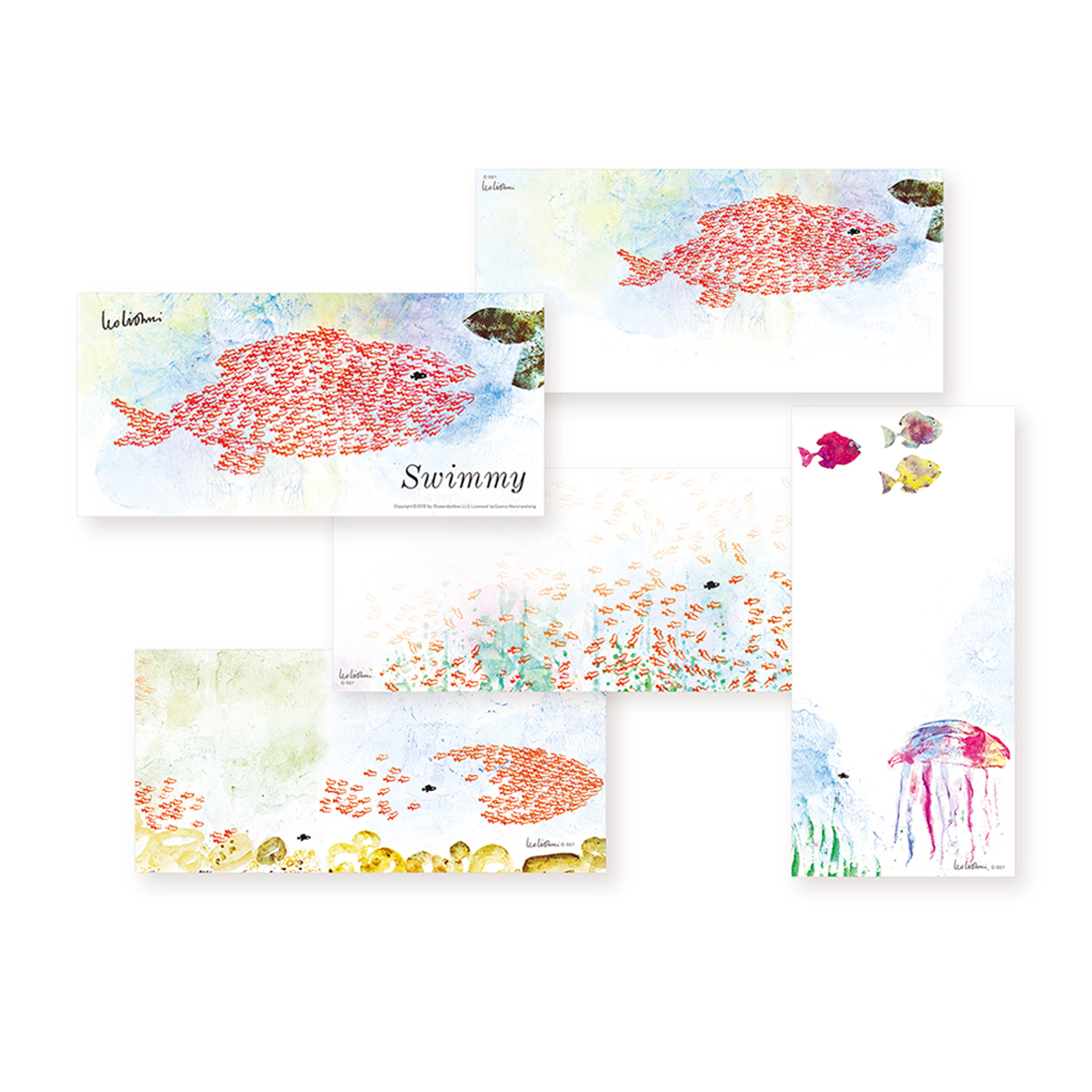 表現社　一筆箋　Ｓｗｉｍｍｙ