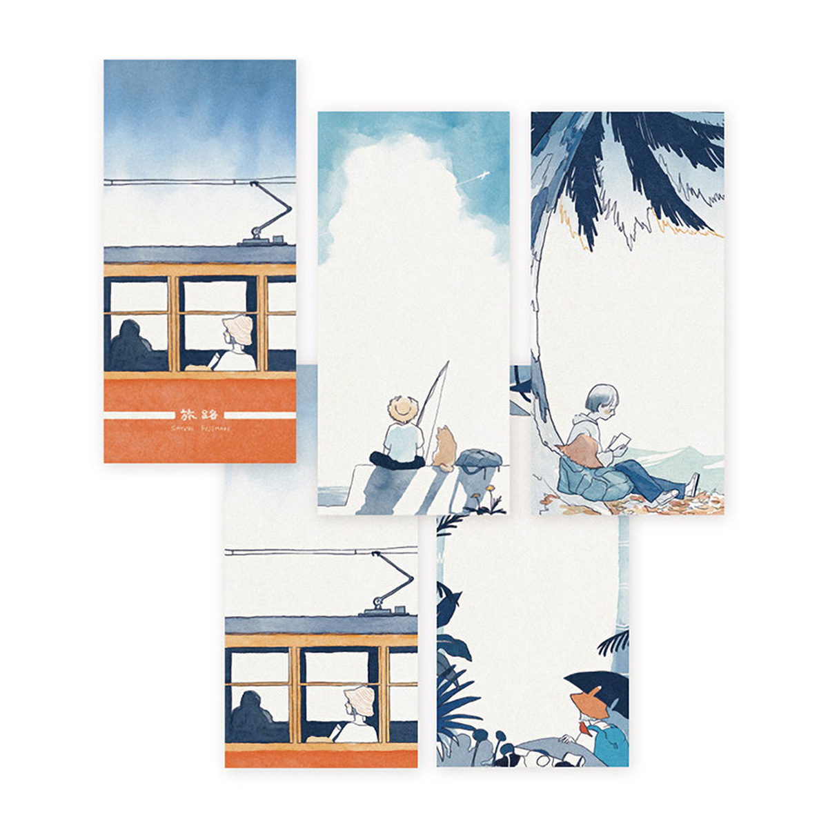 表現社　一筆箋　旅路