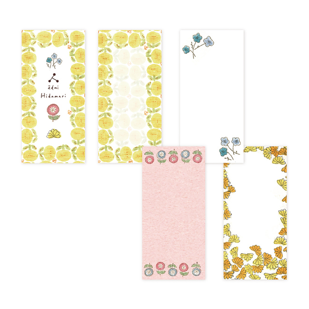 表現社　一筆箋　ａｄｍｉ　Ｈｉｄａｍａｒｉ