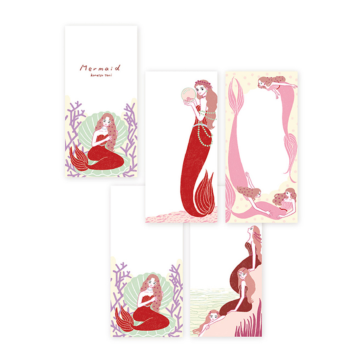 表現社　一筆箋　Ｍｅｒｍａｉｄ