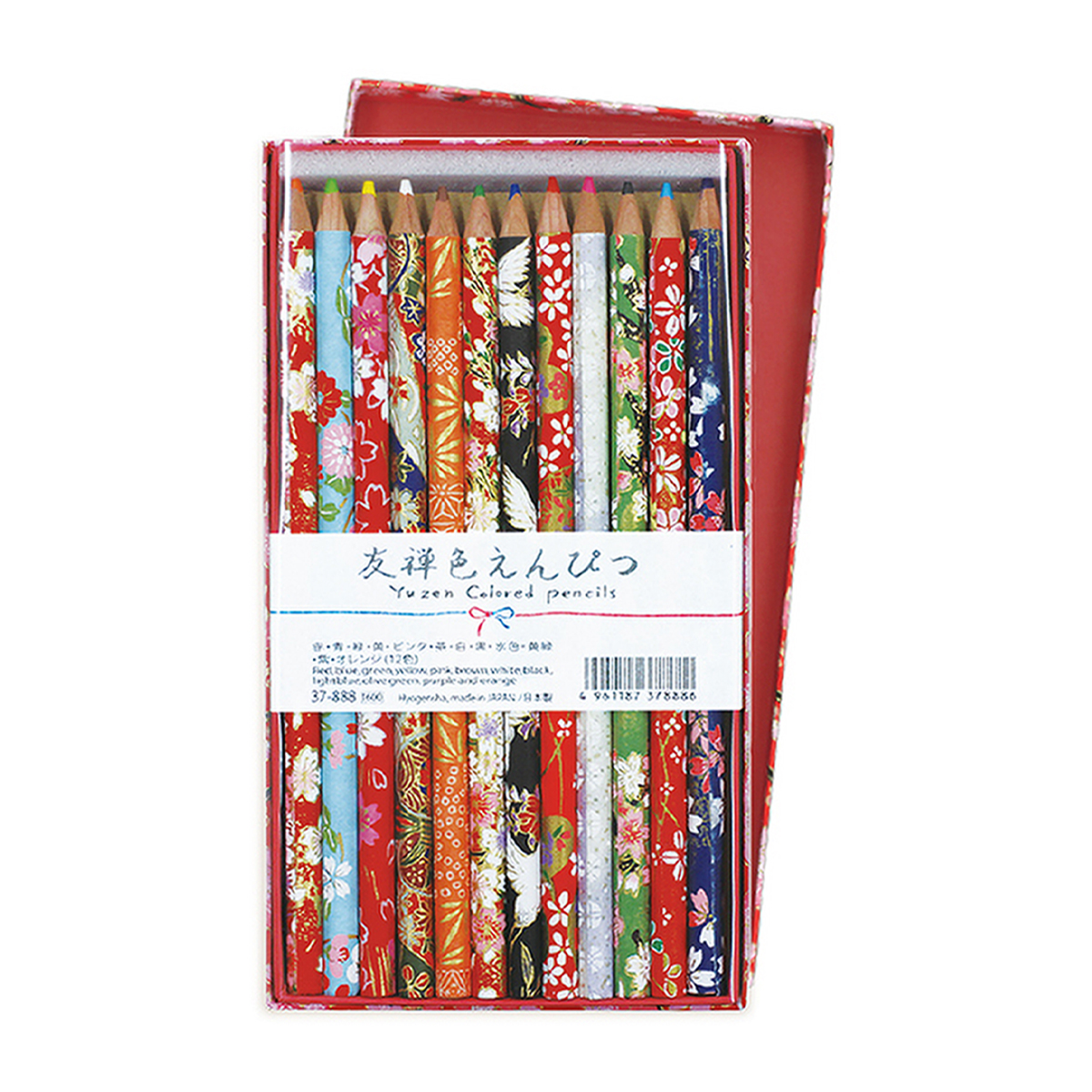 表現社　友禅色鉛筆　１２色セット