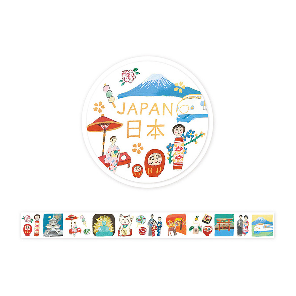 表現社　箔押しマスキングテープ　日本