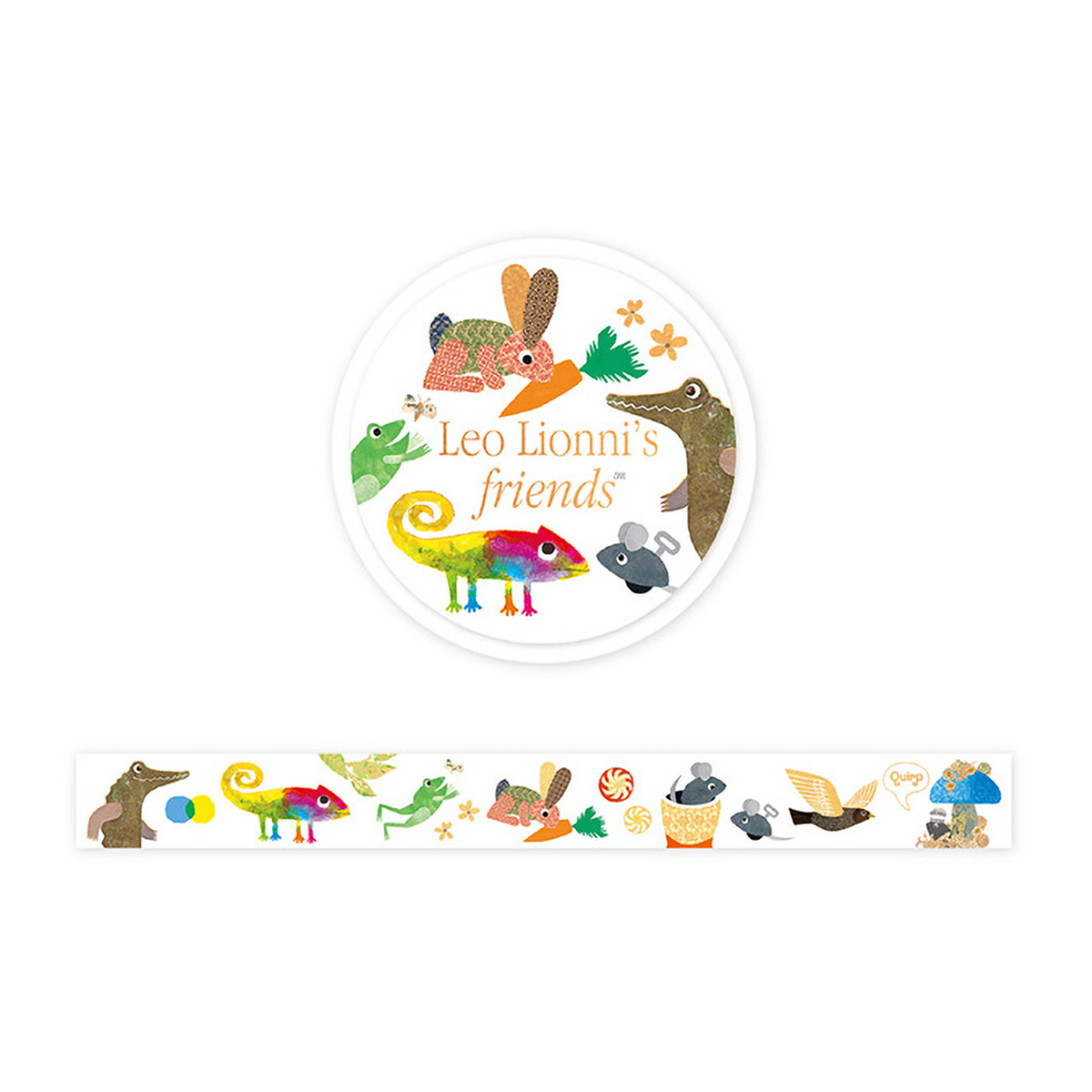 表現社　箔押しマスキングテープ　レオ・レオニフレンズ