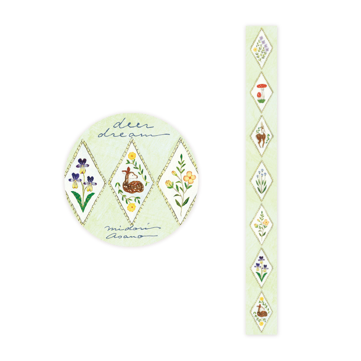 表現社　透明マスキングテープ　ｄｅｅｒ　ｄｒｅａｍ　