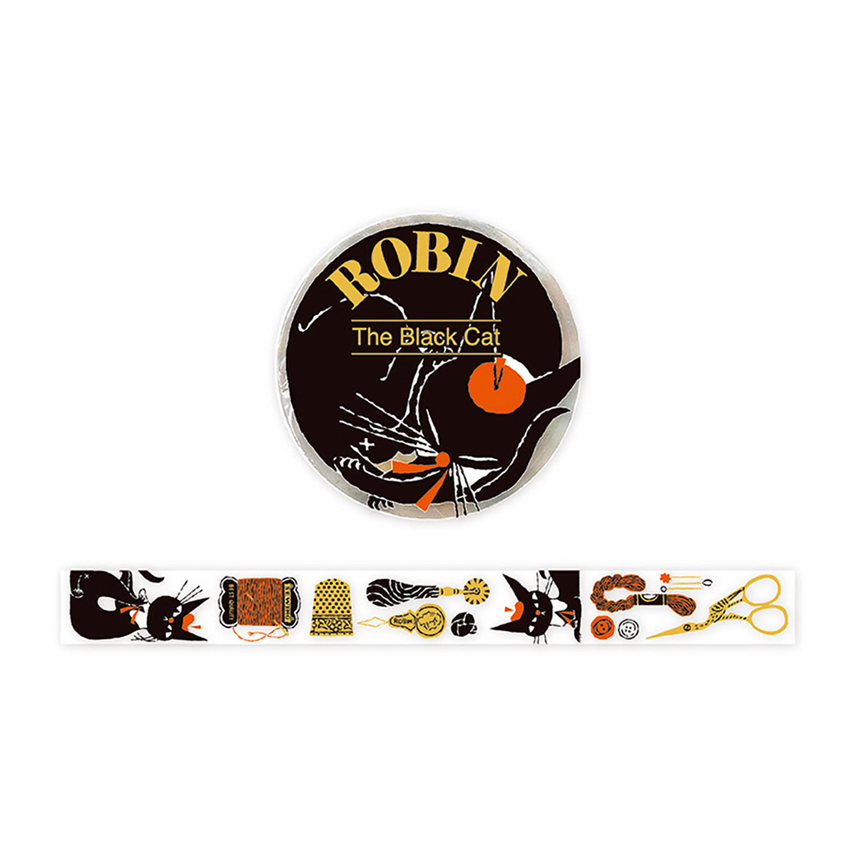 表現社　透明マスキングテープ　ソーイング