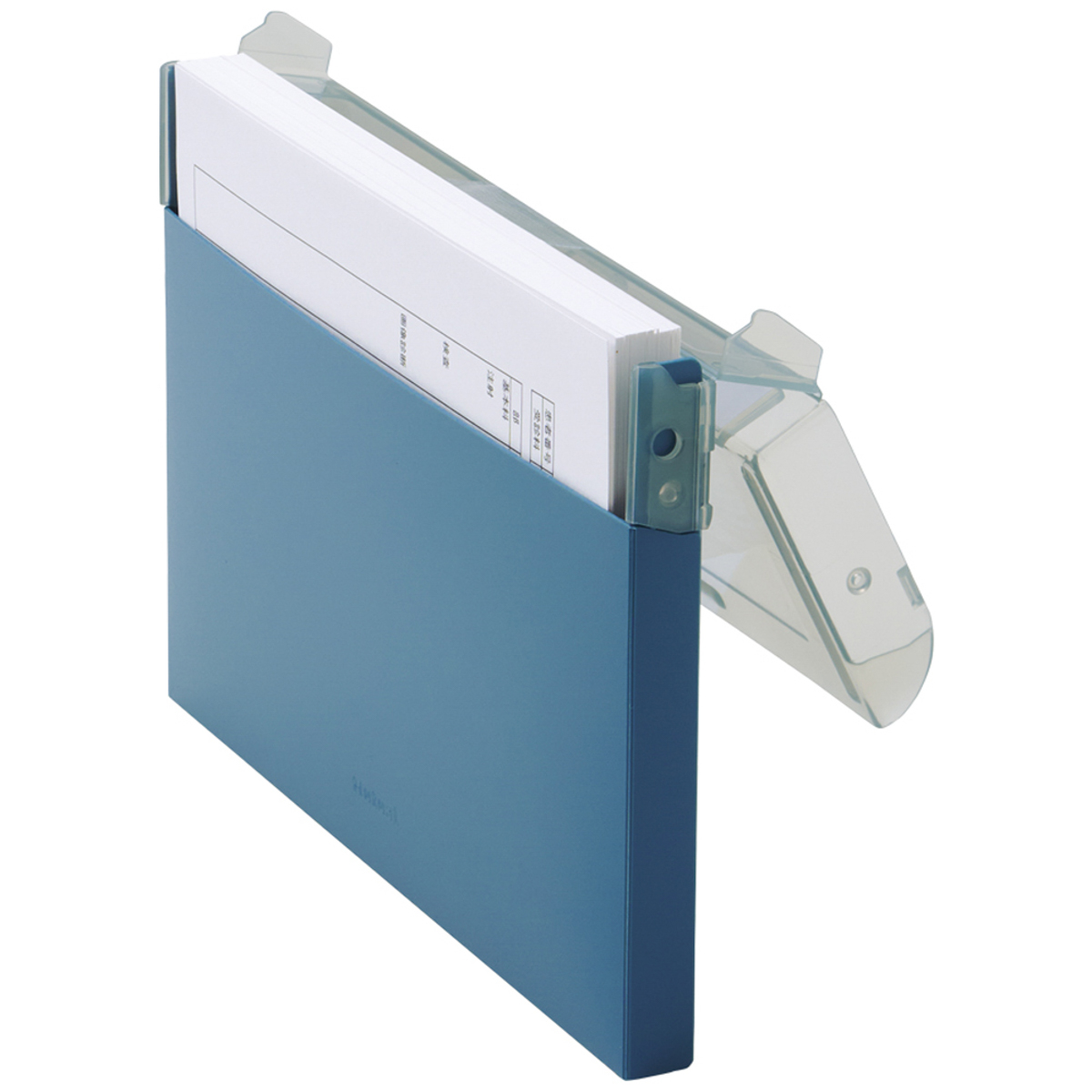 リヒトラブ　Ｍｕｔｕａｌ　コングレスケース　マットイエロー　Ａ５・ヨコ　１５０枚収容