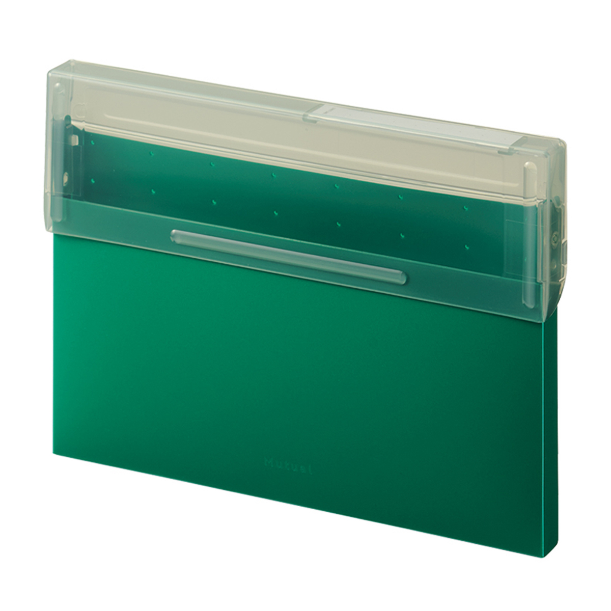 リヒトラブ　Ｍｕｔｕａｌ　コングレスケース　ディープグリーン　Ａ５・ヨコ　１５０枚収容