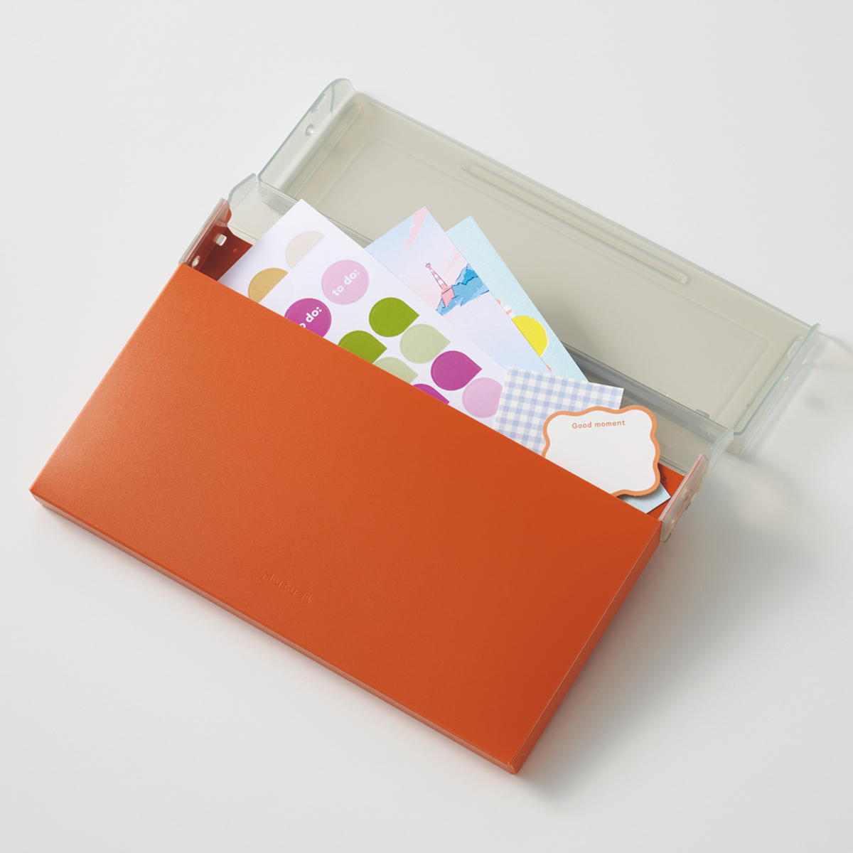 リヒトラブ　Ｍｕｔｕａｌ　コングレスケース　ディープグリーン　Ａ５・ヨコ　１５０枚収容