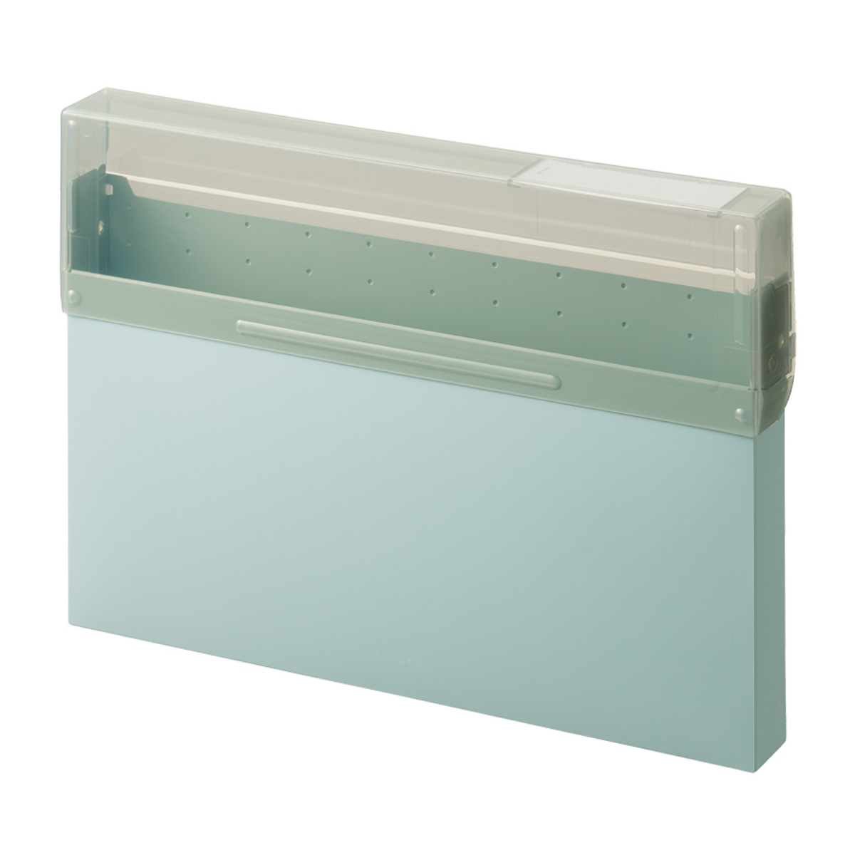 リヒトラブ　Ｍｕｔｕａｌ　コングレスケース　ライトブルー　Ａ４・ヨコ　３００枚収容