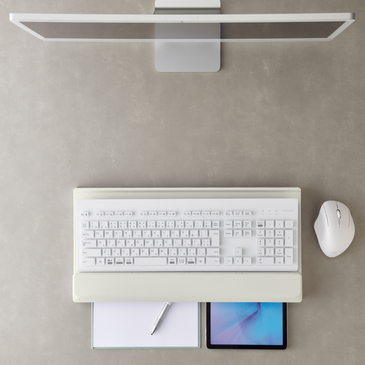 リヒトラブ　キーボードスタンド　オフホワイト