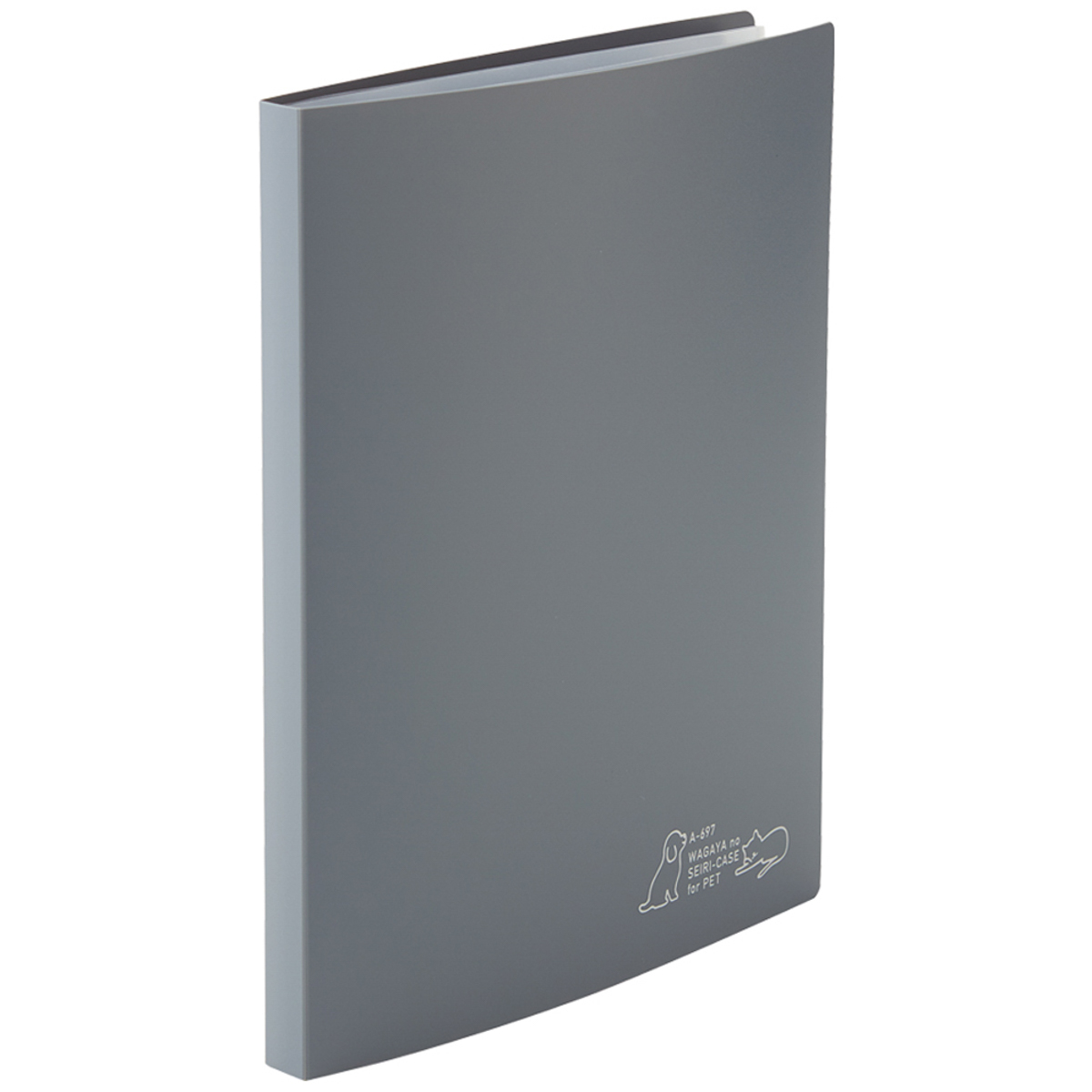 リヒトラブ　わが家の整理ケース＜ペット用＞　グレー　Ａ５