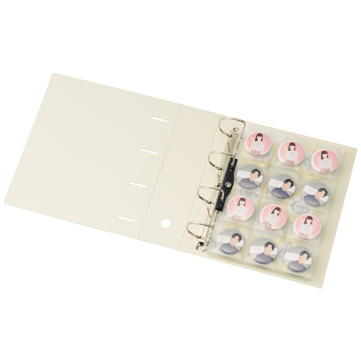 リヒトラブ　ｍｙｆａ　コレクションファイル　スーパーワイド　ミルキーホワイト　Ａ４　７５０枚収容