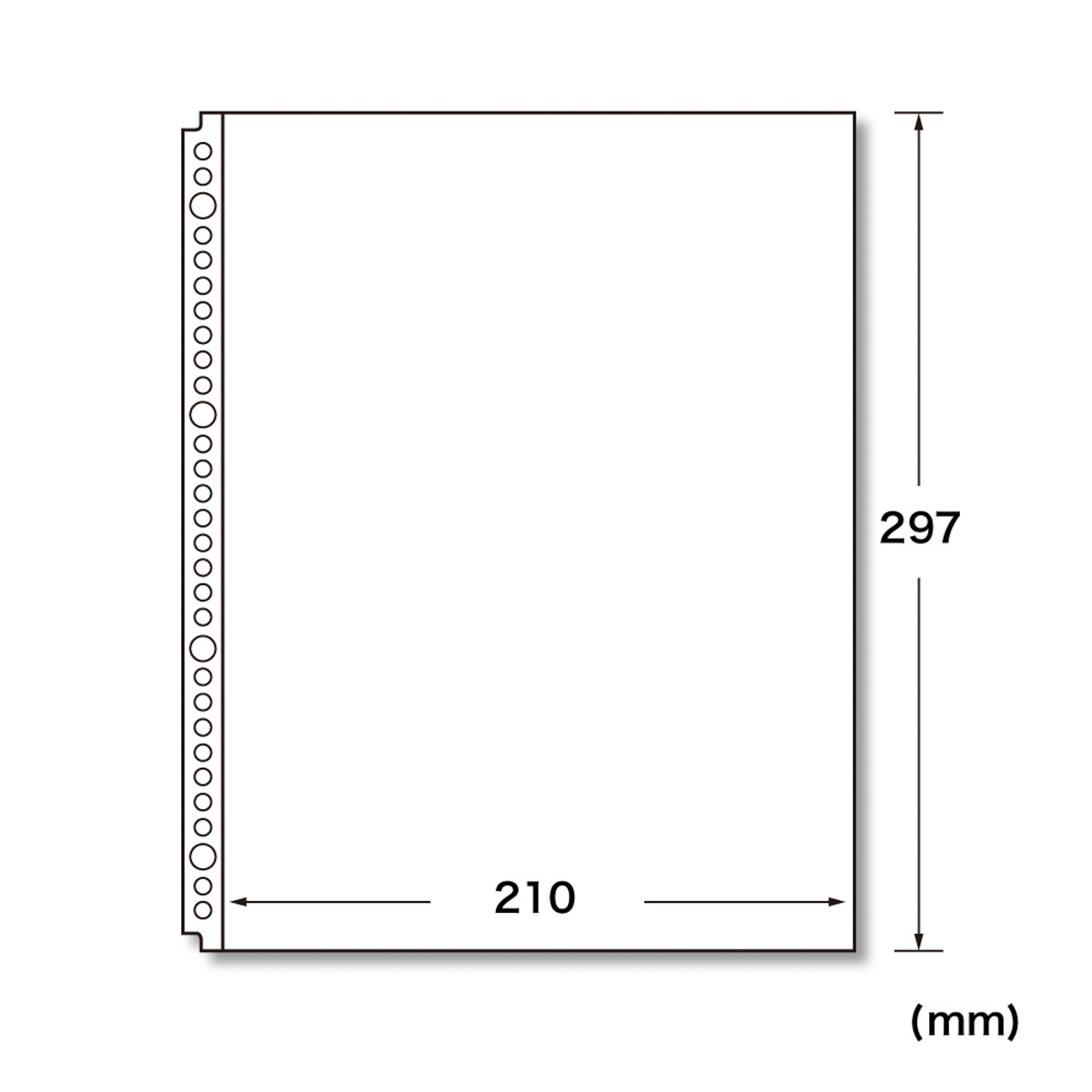 リヒトラブ　リクエスト　クリヤーポケット　Ａ４　３０穴　５０枚入