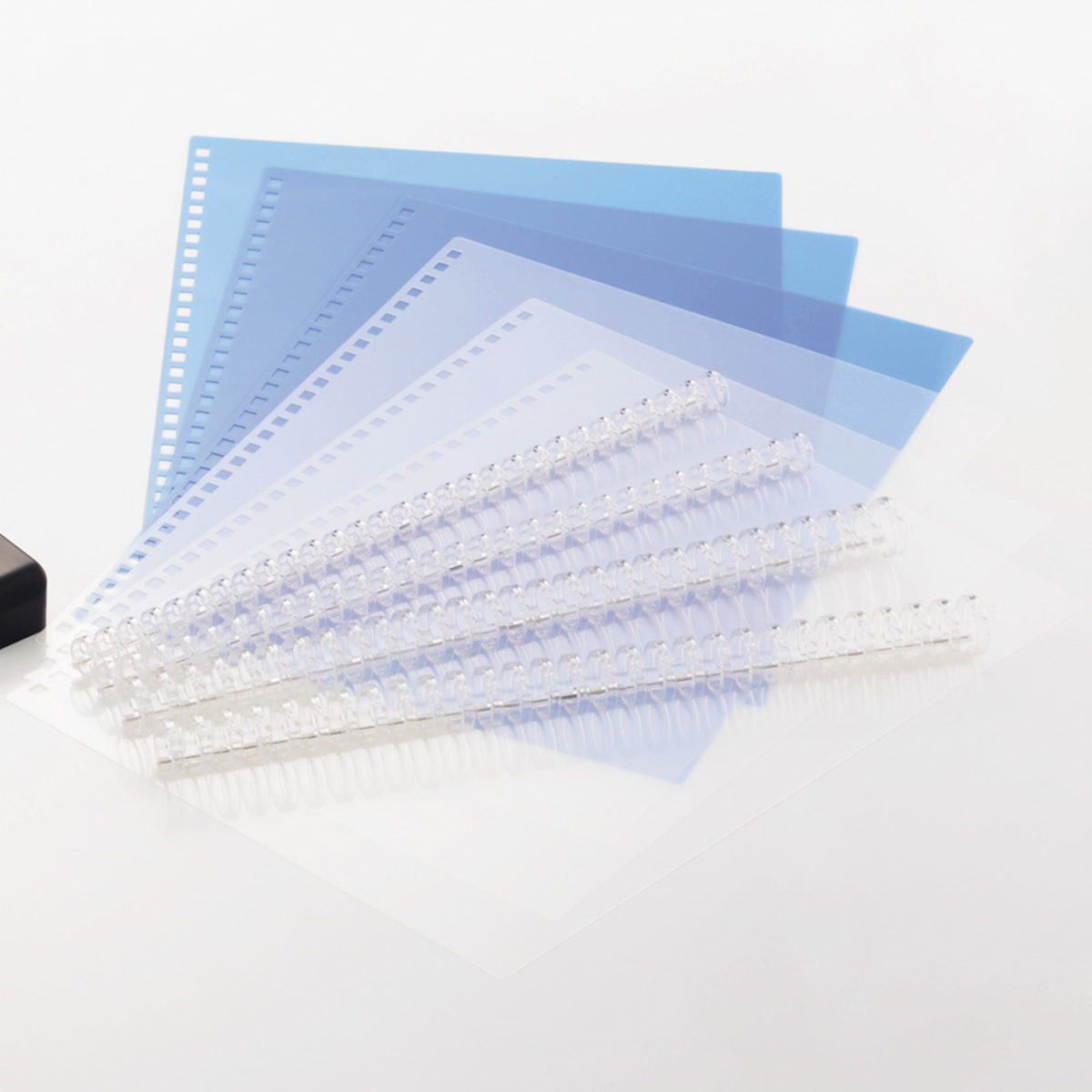 リヒトラブ　ツイストリング製本用とじ具　Ｂ５　２９穴　４本入　ノートリーフ４０枚収容