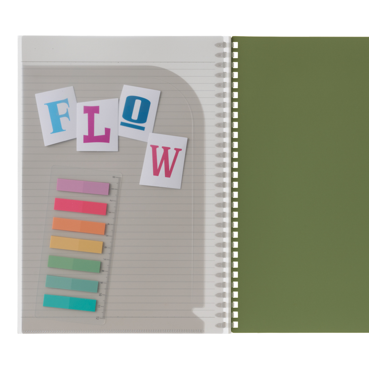 リヒトラブ　ソフィーチェノート　オフホワイト　セミＢ５　リーフ３０枚