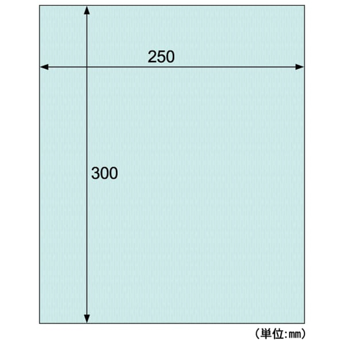 ヒサゴ　推し色クッションペーパー　水色