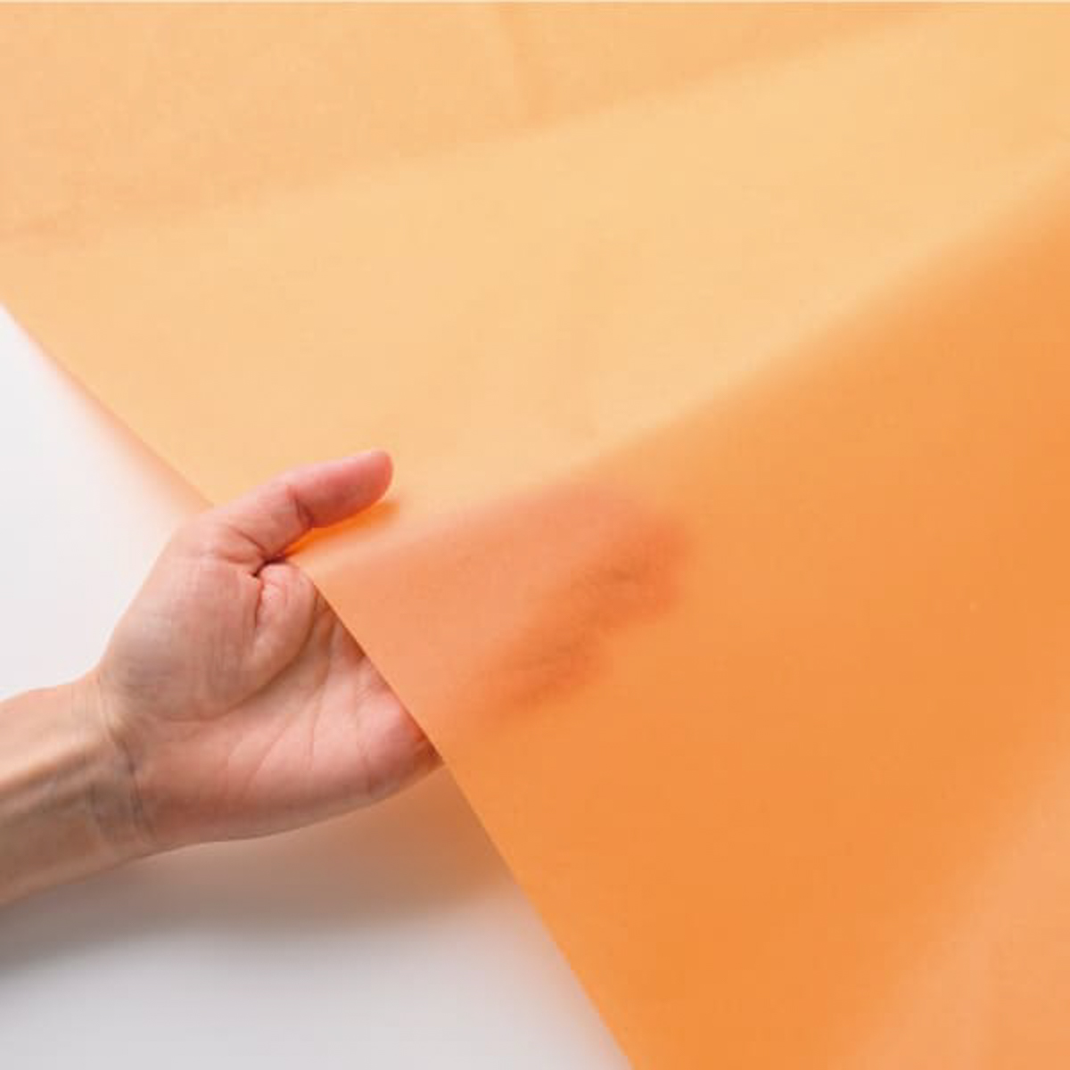 ヒサゴ　推し色薄葉紙　オレンジ